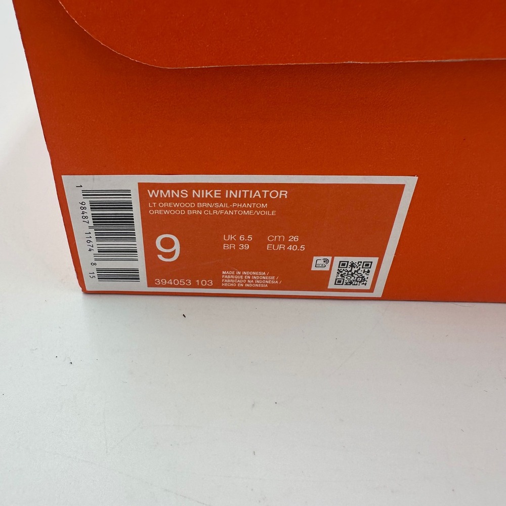 Nike Initiator WMNS 9 Cream Ivory Sail Y2K Runner Dad Shoe Retro NIB Minimalist - Picture 14 of 14
